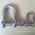 European Type Stainless Steel 316/304 Dee Shackle